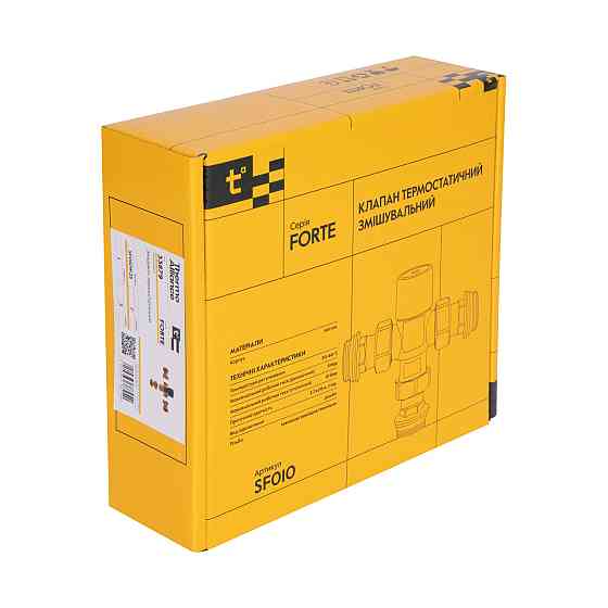 Змішувач термостатичний Thermo Alliance Forte 1" SF010W25 Київ