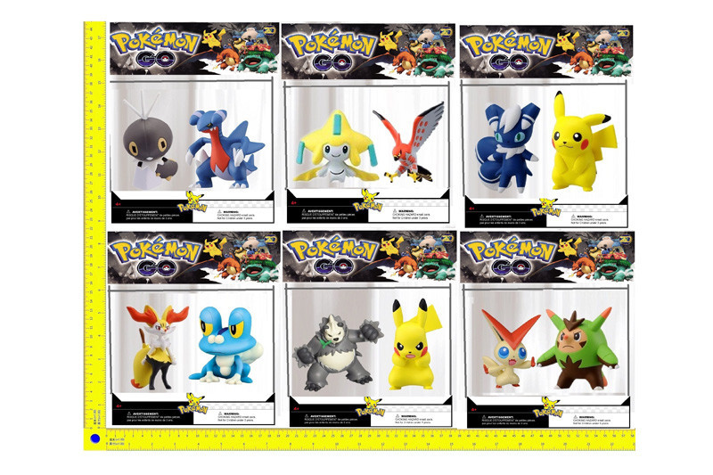 Герои  18711 (240шт/2) 2 покемон-монстра, 10 видов, на планш.13*4*17см, шт Київ - фото 1