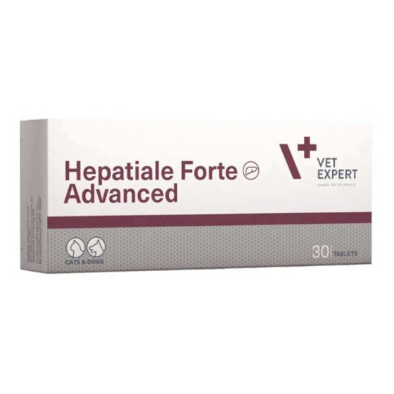 Добавка для собак і котів для підтримки печінки VetExpert Hepatiale Forte Advanced (ВетЕксперт Гепатіале Форте Едвансед) Запоріжжя