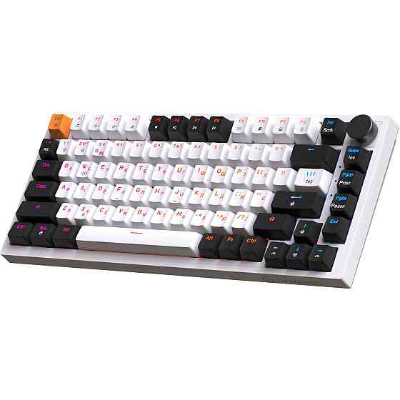Клавіатура GamePro MK160W (Red) від Hot-Swap RGB White Білий Харків
