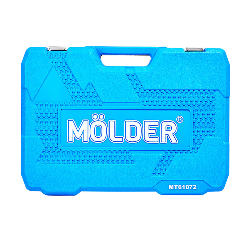 Професійний набір інструментів в кейсі Molder 1/2", 1/4" 72 T, CR-V, 72од. MT61072 Львів - фото 15