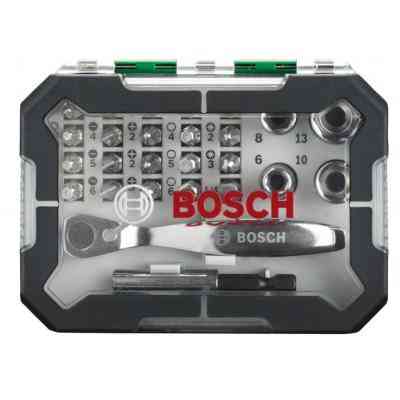 Набір біт Bosch Promobasket Set 19 шт + держатель + трещетка (2.607.017.392) Вінниця