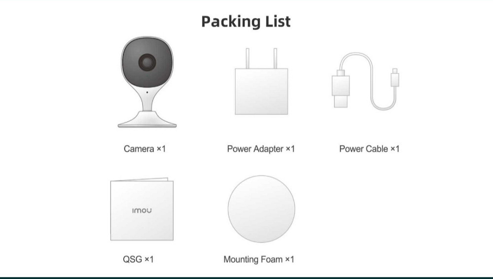 IP-камера 2мп з WF-FI lmou Cue 2С (lPC-C22CP) камера Imou Cue 2C (IPC-C22CP) Харків - фото 7