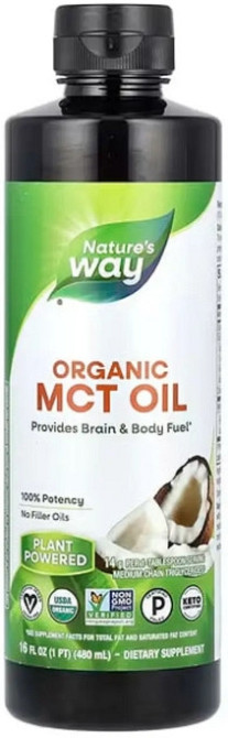 Кокосова олія Nature's Way  MCT Oil Coconut 480 мл Київ - фото 1