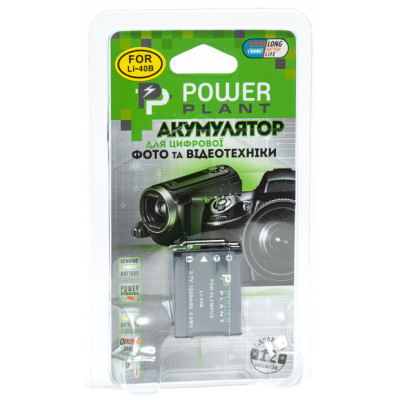 Акумулятор до фото/відео PowerPlant Olympus Li-40B, Li-42B, D-Li63, D-Li108, NP-45, NP-80, NP-82 (DV00DV1090) Вінниця - фото 3