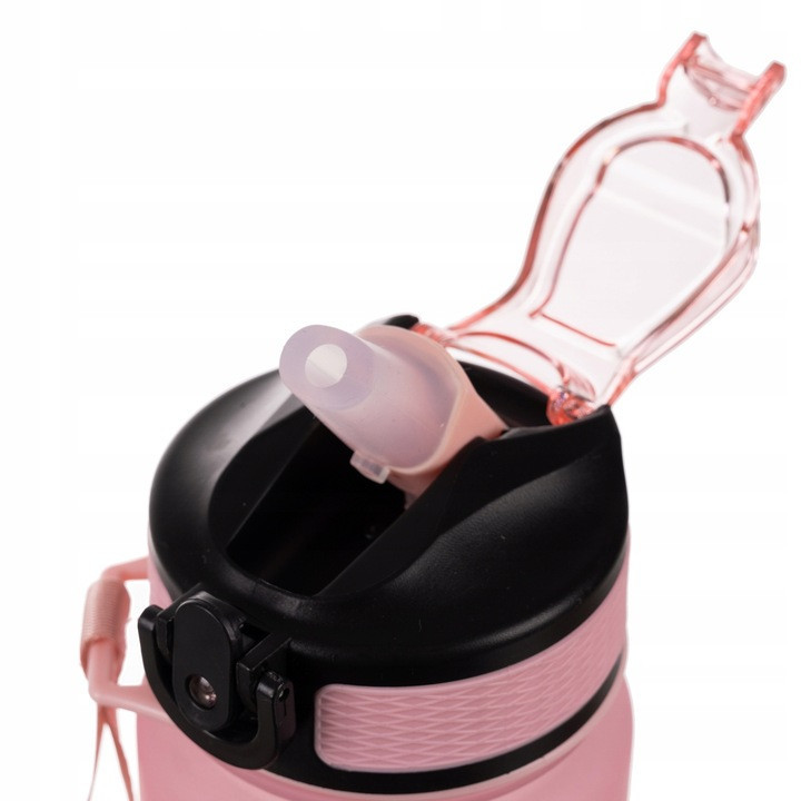 Бутылка 1 литра для воды с мерной трубочкой Trizand (24497) Нововолынск - изображение 5