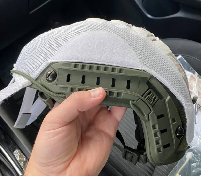 Кавер на баллистический шлем типа Fast (Зимний камуфляж) Винница - изображение 2