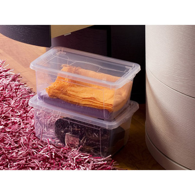 Контейнер для хранения DEA home Easy прямоугольный Прозрачный 5 л (20076) Винница - изображение 4