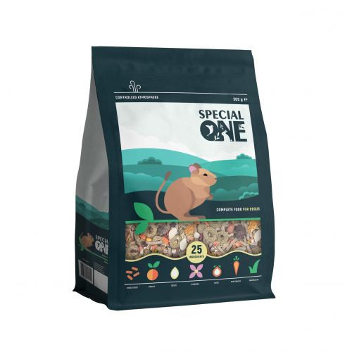 Повнораціонний корм Special One для дегу 500 г Київ - фото 1