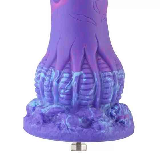 Фалоімітатор для секс-машин Hismith 7.48″ Silicone Dildo HSA140 Monster Series, система KlicLok Sex Aura Київ