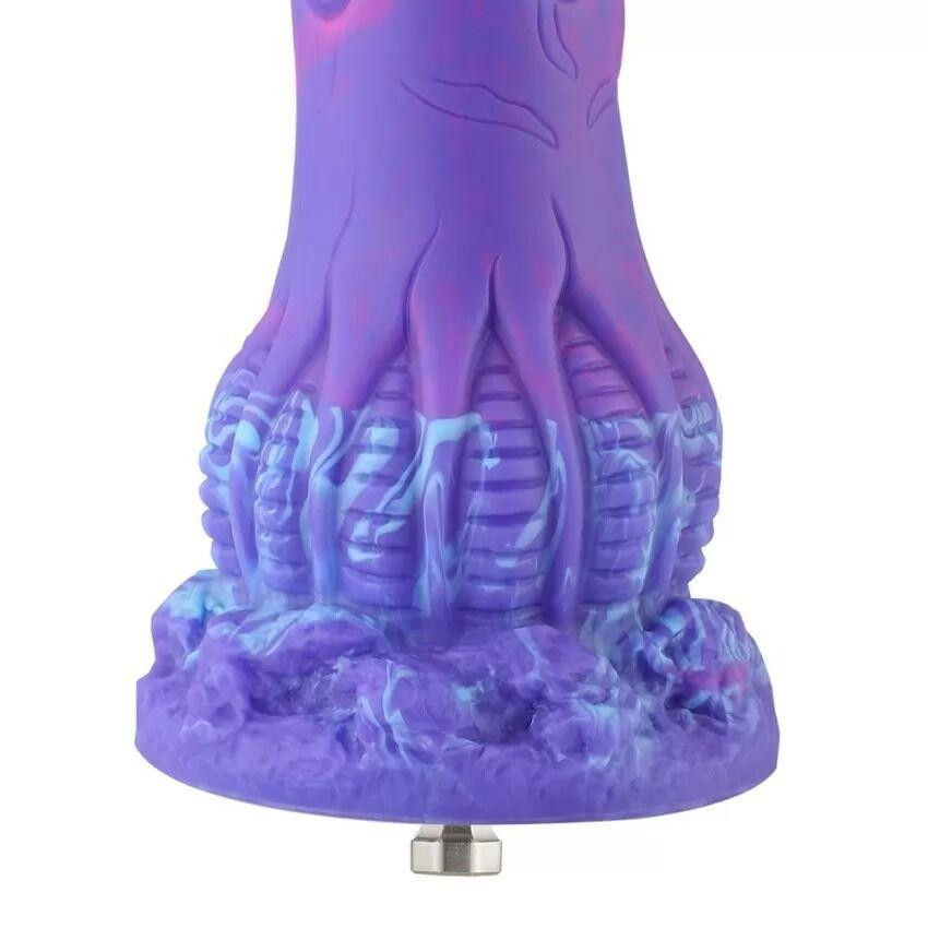 Фалоімітатор для секс-машин Hismith 7.48″ Silicone Dildo HSA140 Monster Series, система KlicLok Sex Aura Київ - фото 5