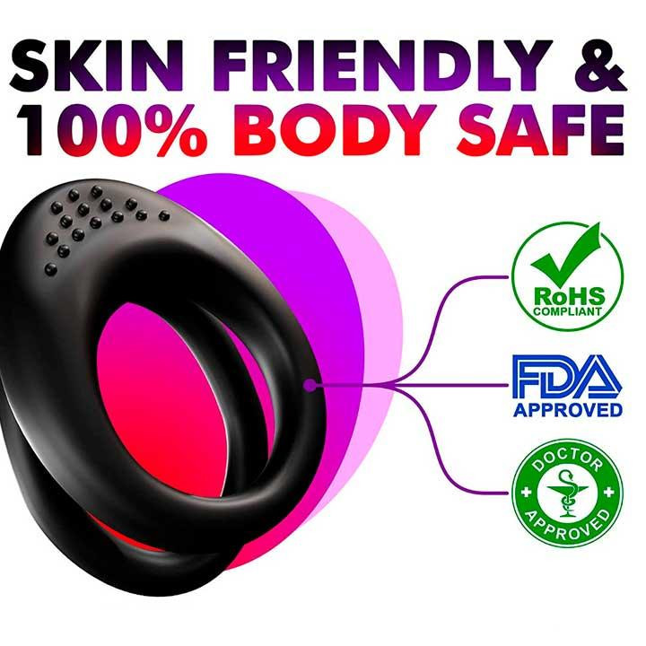 Подвійне ерекційне кільце Power Sex Вінниця - фото 6