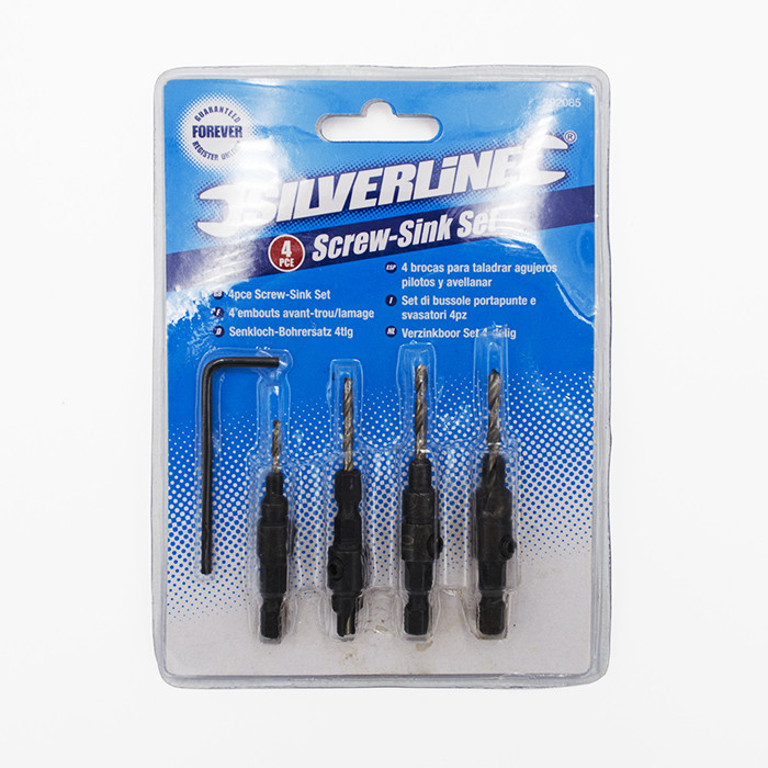 Набір конфірматних свердел 4 шт (6 мм, 8 мм, 10 мм, 12 мм) Полтава - фото 1