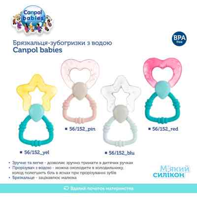 Прорізувач Canpol Babies Чарівна паличка Рожеве (56/152_pin) Вінниця