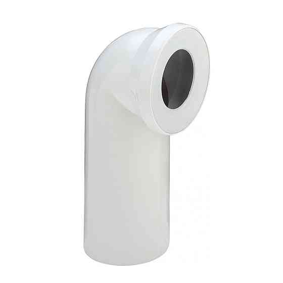 Колено для унитаза 90° пластик Ø110 VIEGA 100551 (000000566) Киев