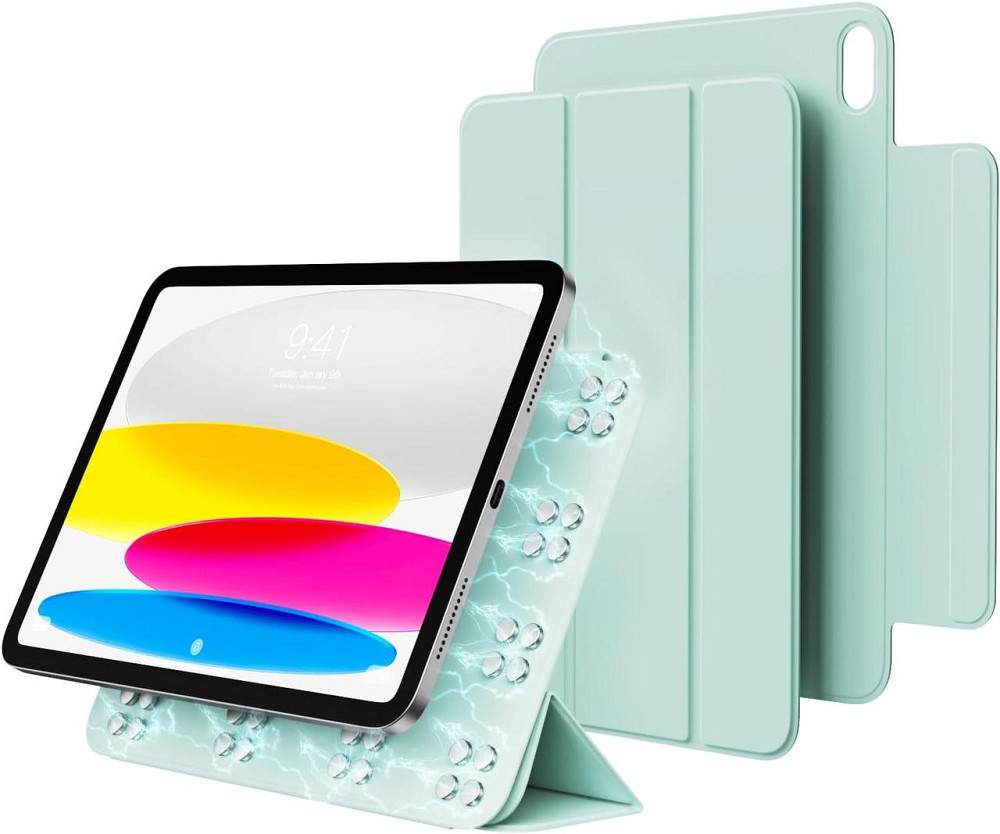 Захисний магнітний чохол-книжка для iPad (A16) 11-го/10-го покоління (2025/2022) A3354 / A3355 / A2696 / A2757 / A2777 Дніпро - фото 8