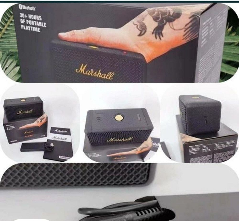 Колонка Marshall Emberton II 2 cream black. Харків - фото 2