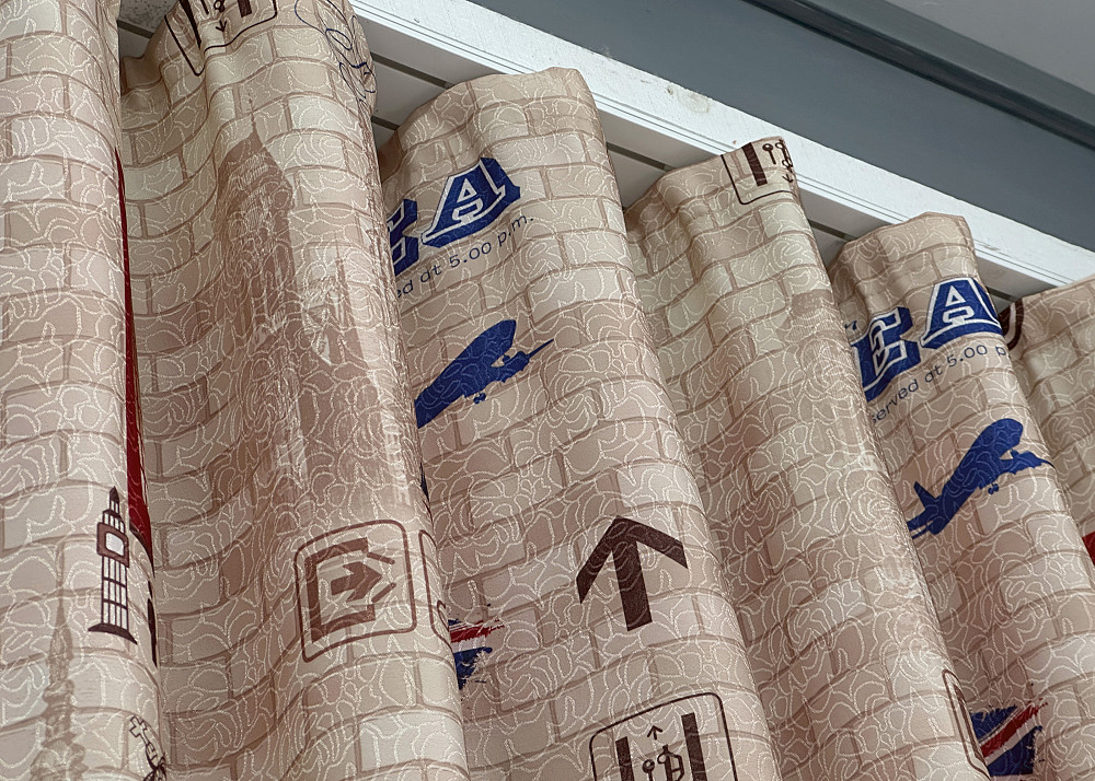 Шторна тканина, фотоштори з різнокольоровим принтом, колекція "Лондон" колір різнокольоровий 914ш Київ - фото 5