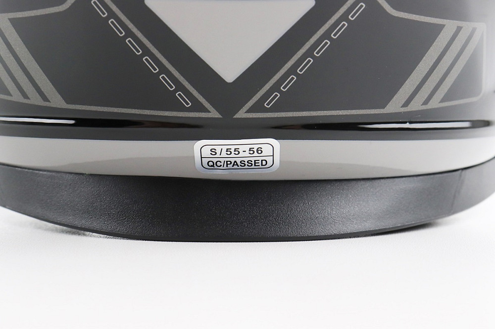 Шолом інтеграл, закритий BLD-М65 S (55-56см), ЧОРНО-СІРИЙ Київ - фото 7