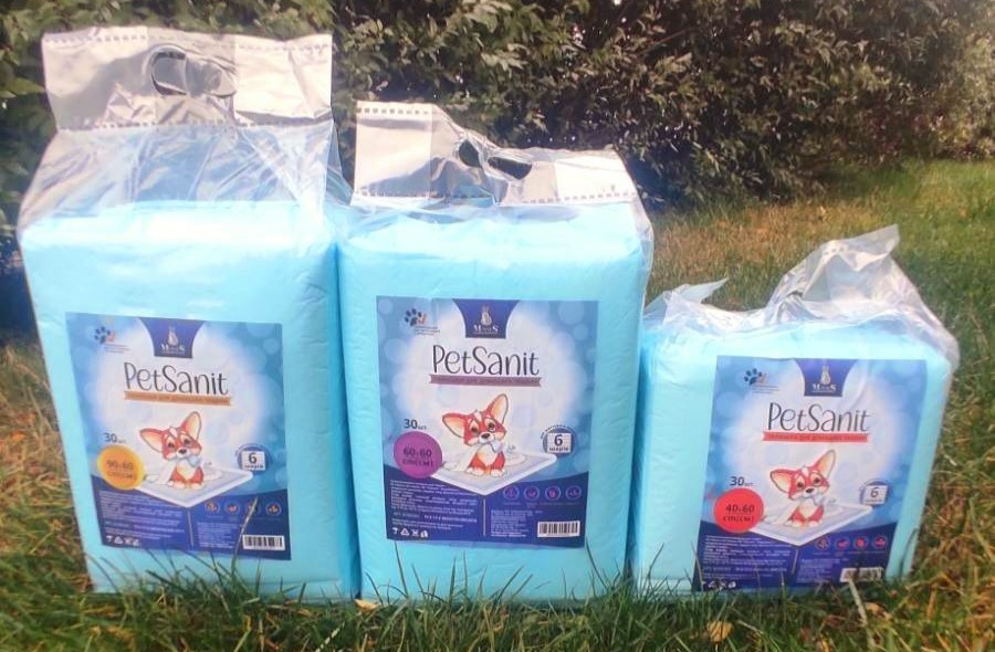 Modes Пелюшки для собак Pet Sanit (6 шарів) 40 х 60 см, 30 шт Вінниця - фото 2