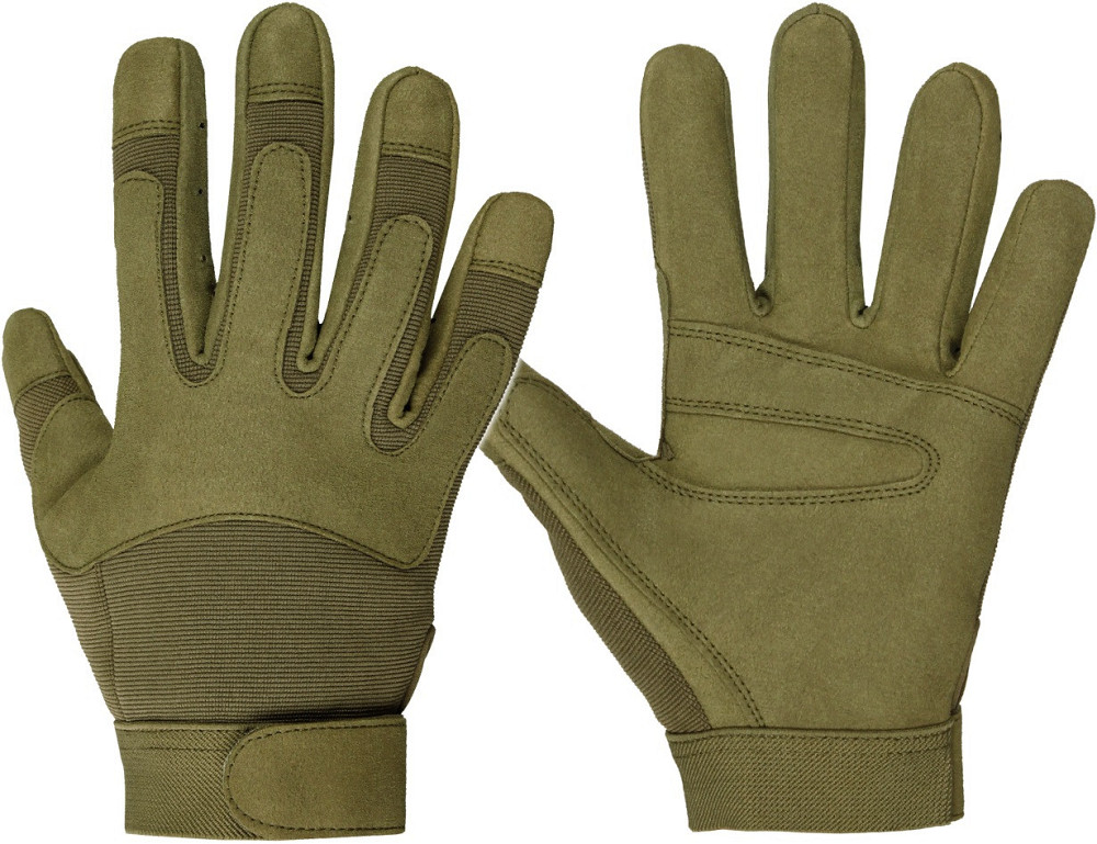 Тактические Перчатки всесезонные для стрельбы с липучкой Mil-Tec от Sturm 