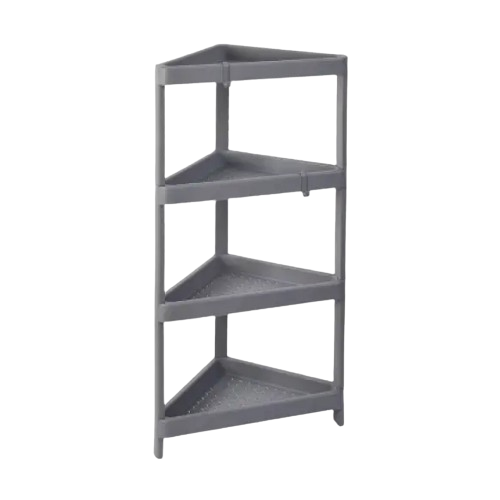 Полиця кутова 45*26*105см пластик граніт Алеана Житомир - изображение 1