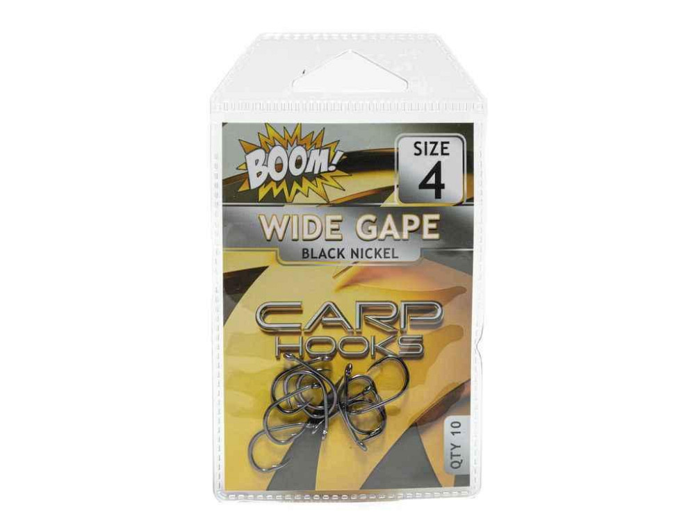 Гачок для мирної риби Wide Gape №2 (10 шт/уп) (Teflon) ТМ BOOM Київ - фото 1
