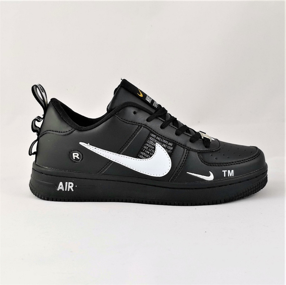 Кроссовки Nike Force Черные Женские Форсы Найк (размеры: 38) Видео Обзор Днепр - изображение 6