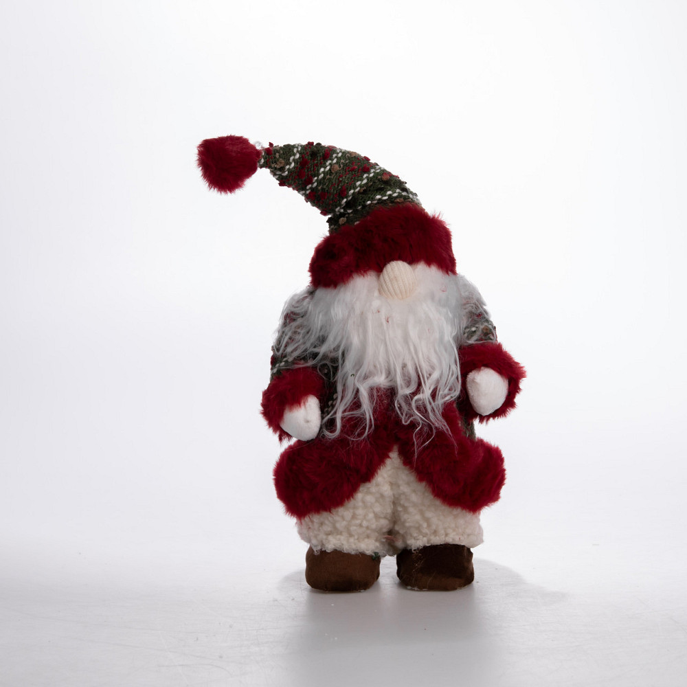 Yiwu Новорічна фігурка Скандинавський Санта 15×14×38 (см) Червоний CR-4-9 Коломия - фото 1