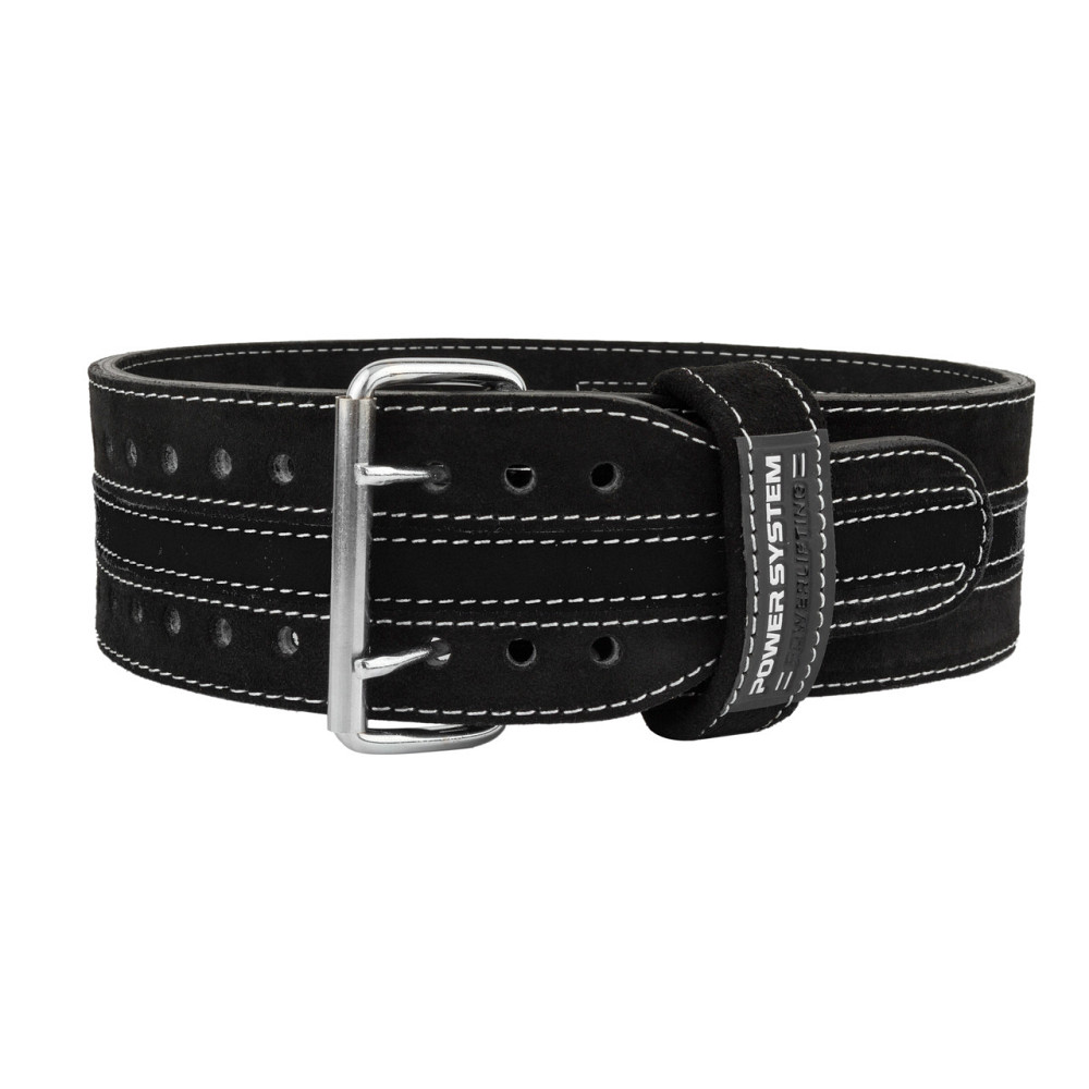 Пояс для пауерліфтингу Power System PS-3800  PowerLifting шкіряний Black XL Киев - изображение 2