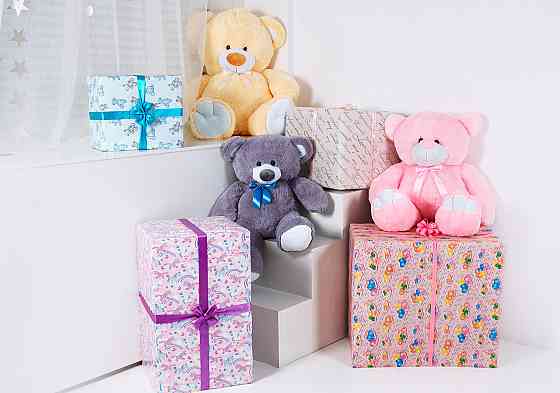 Подарункова коробка для ведмедиків 120-140 см Тернопіль