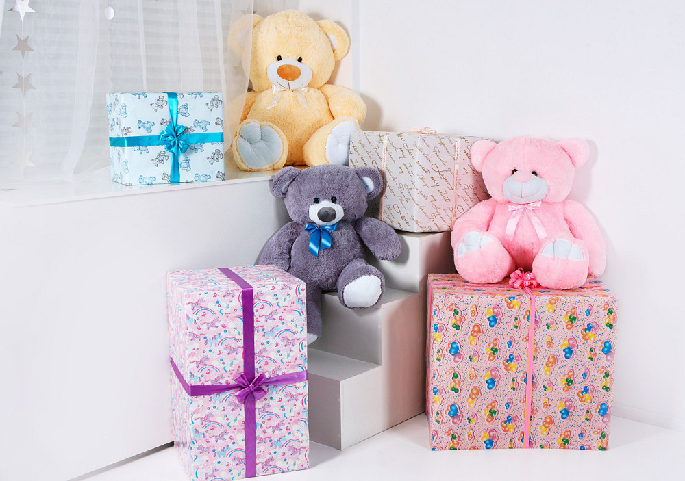 Подарункова коробка для ведмедиків 120-140 см Тернопіль - фото 1