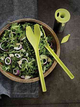 Набір для салату Tulip, сріблясто-зелений Рівне