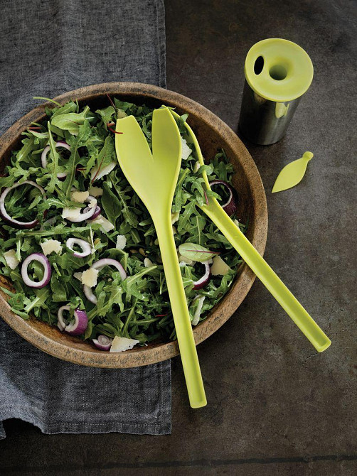 Набір для салату Tulip, сріблясто-зелений Рівне - фото 2