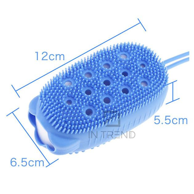 Силіконова масажна мочалка Київ - фото 3