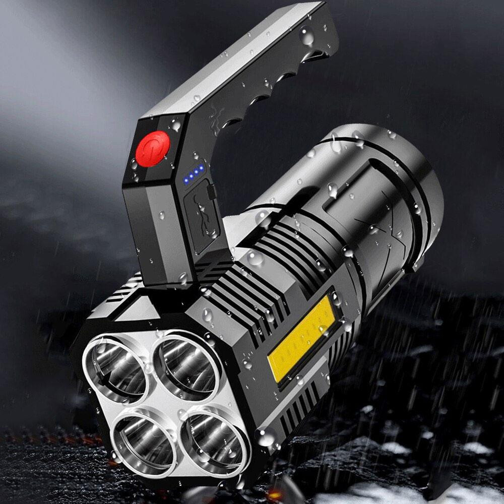 Світлодіодний ручний ліхтар 1200 мАг,4LED,від USB Multi Fuction Portable La SBR Київ - фото 7