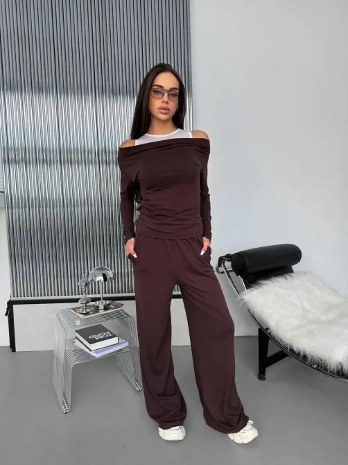 Жіночий костюм 3-ка штани кофта майка віскоза Одеса - фото 1