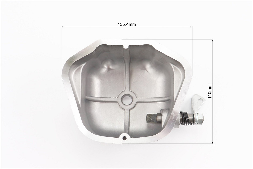 Кришка головки циліндра (клапанів), алюміній R190N Тип 1 Киев - изображение 3