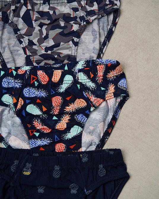 Подростковые трусы на мальчика - летний микс (5шт в уп) Nicoletta 30945 10-11 Киев - изображение 3