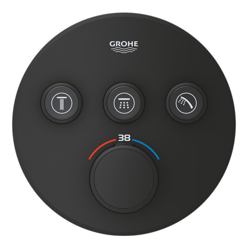 Термостат прихованого монтажу на 3 вихори Grohe Grohtherm SmartControl (29508KF0) Київ - фото 3