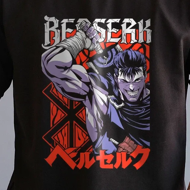 Футболка чоловіча з  принтом Берсерк Розмір 48 Anime0024 Дніпро - фото 5