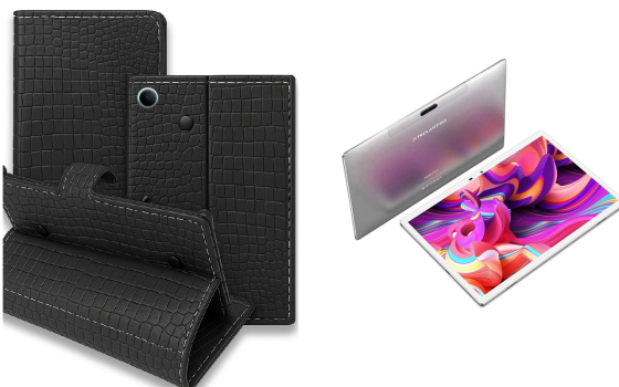 Книжка-трансформер для планшета Teclast M30, M30 Pro, колір Black Krokodil Black Київ