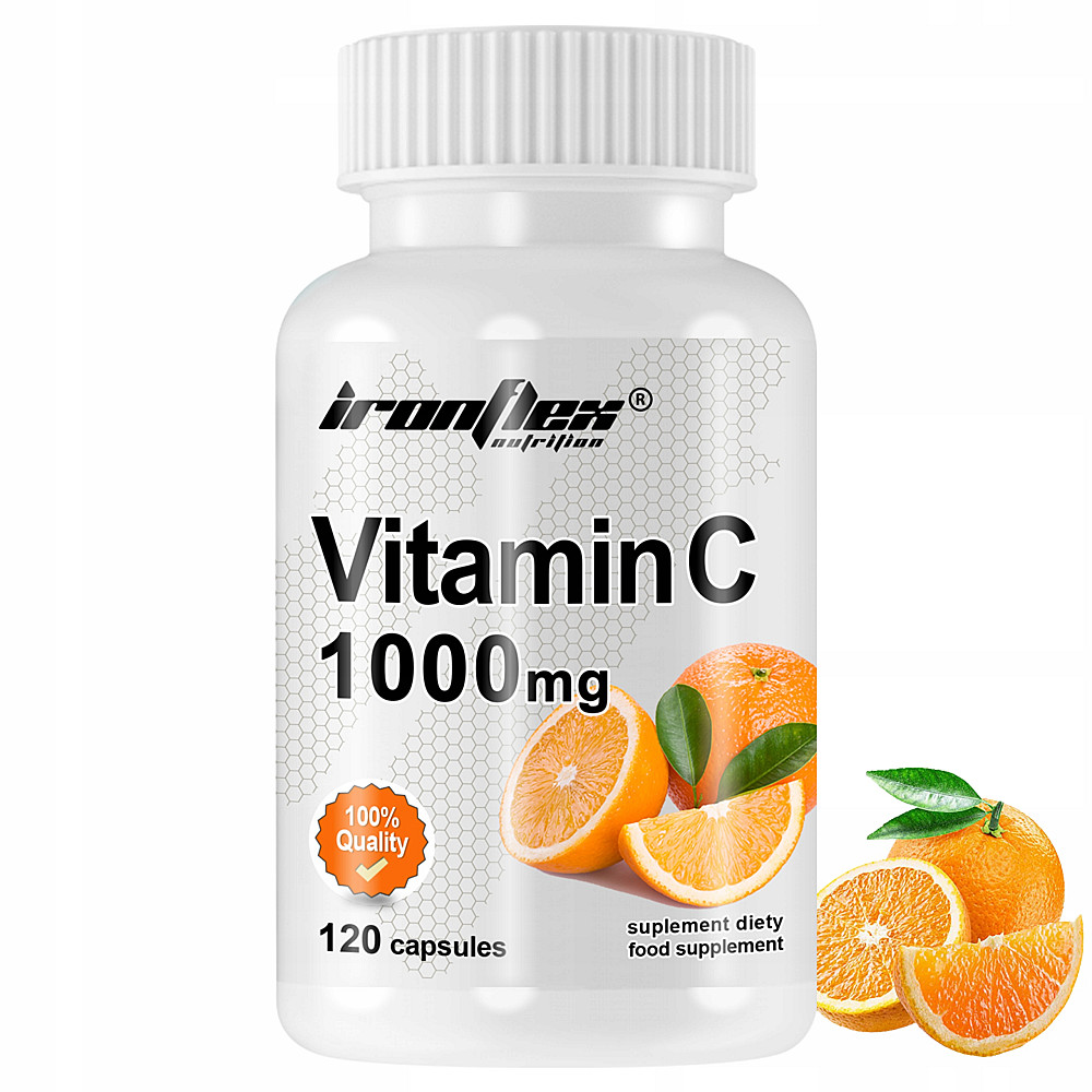 Витамин C IronFlex Vitamin C 1000 mg 120 caps Луцк - изображение 2