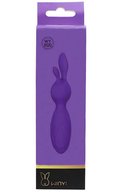 Вібратор Purple bunny 10 режимів вібрації колір фіолетовий Sex Aura Київ - фото 5