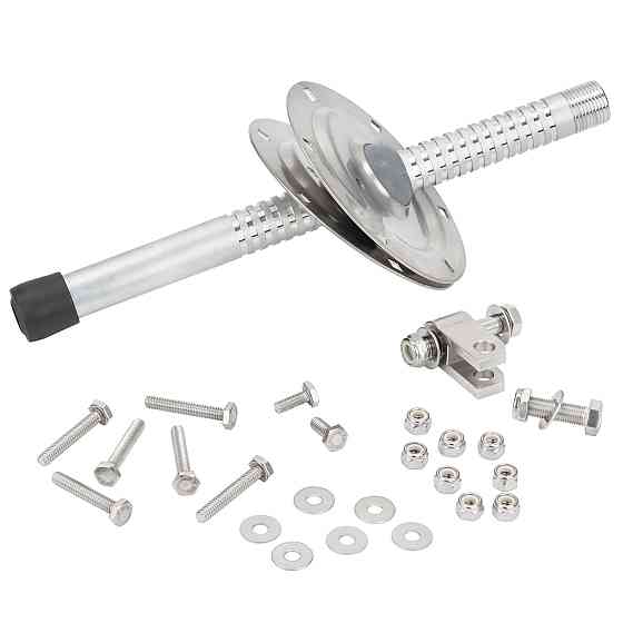 370611 Опора (концевая) регулируемая для рулевого троса, алюминий/нержавеющая сталь (Pretech) Киев