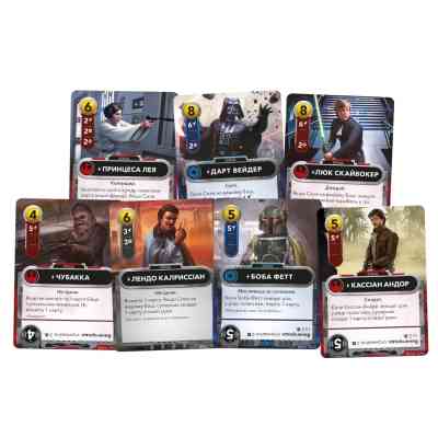 Настільна гра Geekach Games Зоряні війни. Колодобудівна гра (Star Wars: The Deckbuilding Game) (укр.) (GKCH168SW) Вінниця