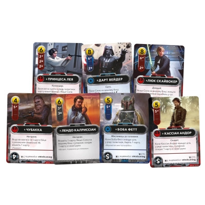 Настільна гра Geekach Games Зоряні війни. Колодобудівна гра (Star Wars: The Deckbuilding Game) (укр.) (GKCH168SW) Вінниця - фото 3