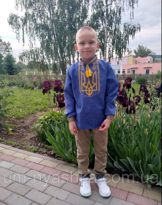 Хлопчача вишиванка "Тризубець2" на 4-14 років Кривий Ріг - фото 8