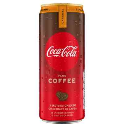 Напиток Coca-Cola Plus Coffee Caramel 250 мл (5449000091376) Винница