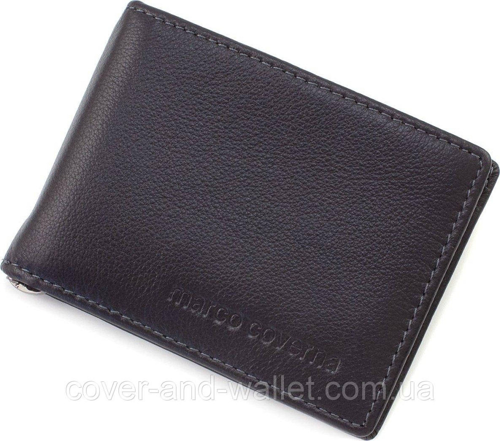 Кожаный кошелек зажим на магнитах для купюр и карточек Marco Coverna MD 282-1 Киев - изображение 6